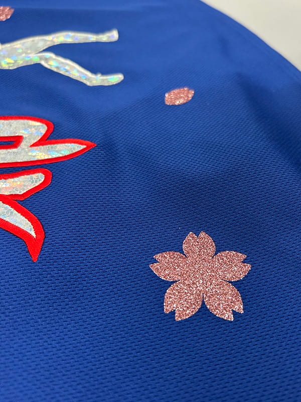 ALG(圧着ラメグリッター) 加工事例